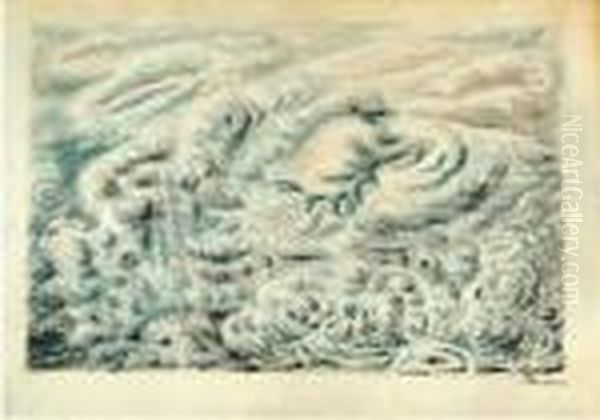 L'uccello Di Fuoco. Bozzetto Scena Quadro I - view 1