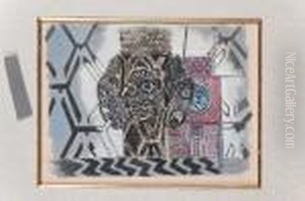 Bozzetto Per Stoffa - (1930) - view 1