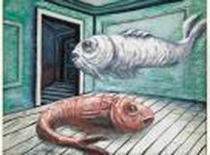 Les Poissons, 1927/1928 by Alberto Savinio