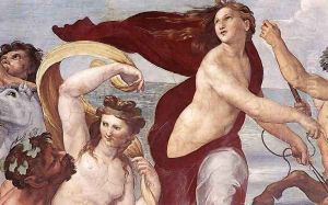 The Triumph of Galatea (detail) by Raphael