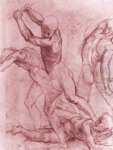 Fighting Men by Raphael
