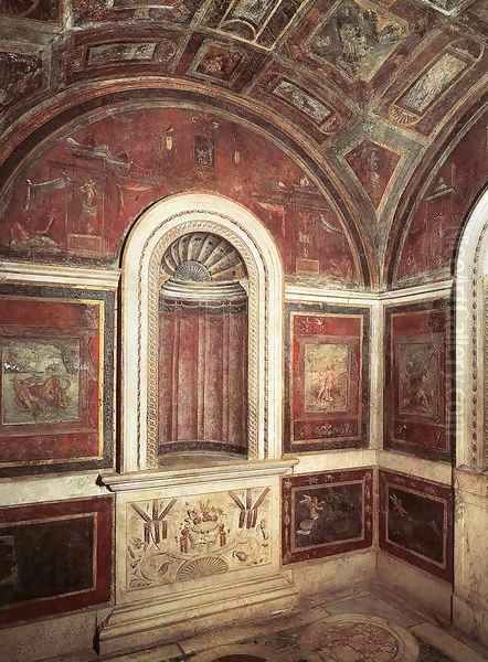 The 'Stufetta' of Cardinal Bibbiena - view 1