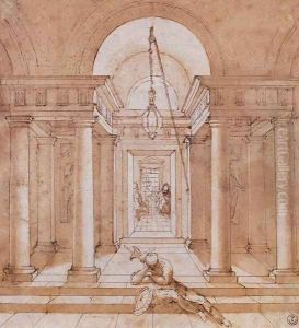 A Soldier before the Cell of St Peter by Raphael