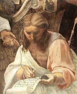 La Disputa (detail) 7 by Raphael