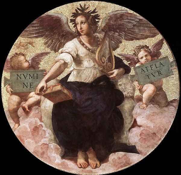 Poetry (ceiling tondo) - view 1
