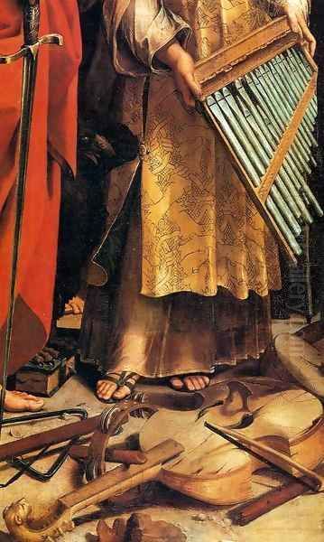 St Cecilia (detail) 3 - view 1