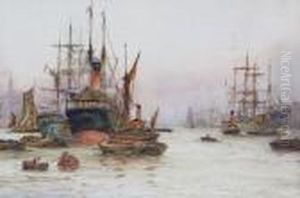 Unloading Off Wapping, London Unloading Off Wapping, London