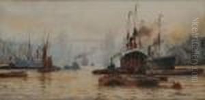 The Tower Bridge London by William Harrison Scarborough