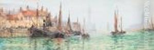 Landing Fish by William Harrison Scarborough