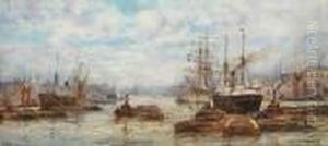 The Thames At Blackwall, London