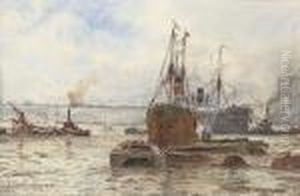 London Bridge by William Harrison Scarborough