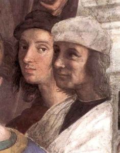 The School of Athens (detail) 7 by Raphael