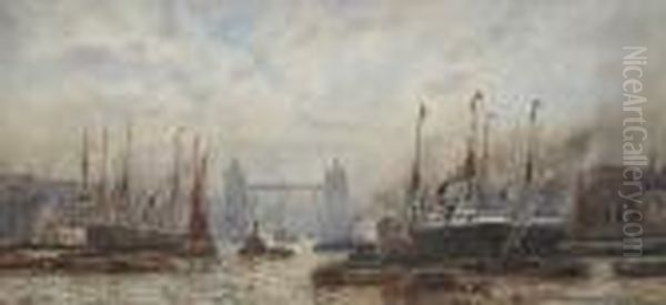 The Pool Of London And Tower Bridge - view 1