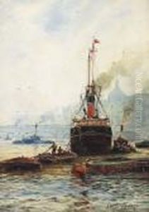 London Bridge by William Harrison Scarborough