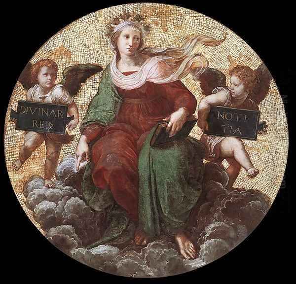 Theology (ceiling tondo) - view 1