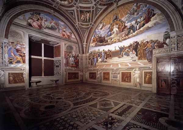 View of the Stanza della Segnatura - view 1