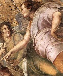 La Disputa (detail) 6 by Raphael
