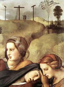 The Entombment (detail) by Raphael