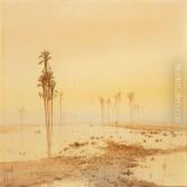 Landscape With Palms - view 1