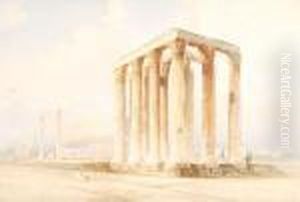 Temple Ofjupiter, 
Athens by Spyridon Scarvelli