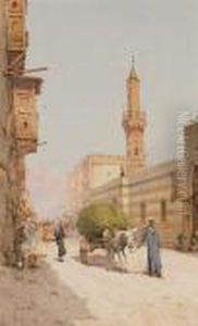 Une Mosquee A Faqualla by Spyridon Scarvelli