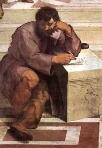 The School of Athens (detail) by Raphael
