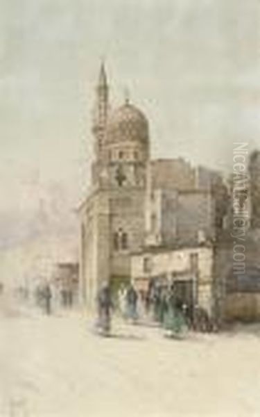 A Bustling Street, Cairo - view 1