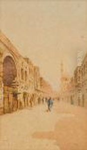 The Arms Market Street, Cairo by Spyridon Scarvelli