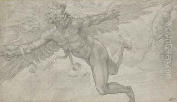 The Flight of Daedalus and Icarus - view 1