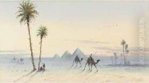 Three Egyptian Views by Spyridon Scarvelli