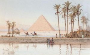 The Pyramids At Giza