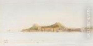The Citadel At Corfu by Spyridon Scarvelli