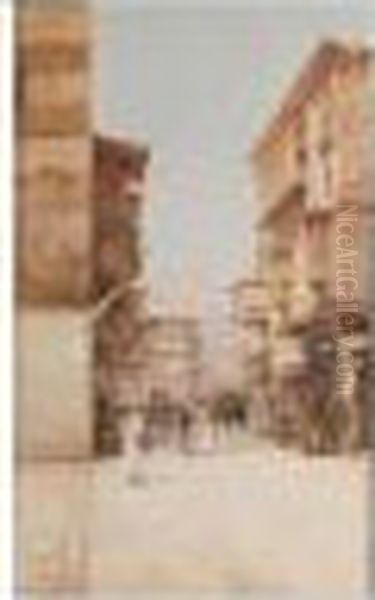 A Street Scene, Cairo - view 1