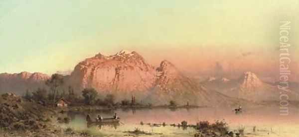 Lago di Aronzo - Late Afternoon by the Lake - view 1