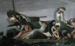 The Wise and Foolish Virgins, 1919-20 by Charles Haslewood Shannon