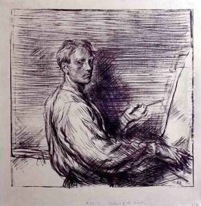 Portrait of the Artist, 1905 by Charles Haslewood Shannon