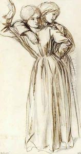 Study for 'Autumn' by Charles Haslewood Shannon