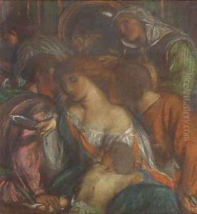 Study for Tibullus in the House of Delia by Charles Haslewood Shannon