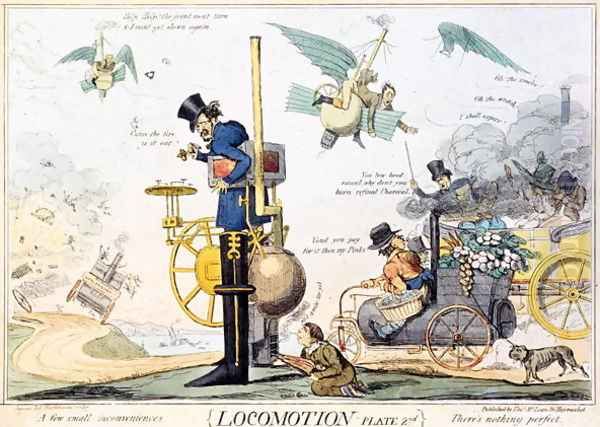Locomotion, Plate 2nd, published by Thomas McLean, c.1835 - view 1