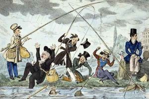 Waltonising or Green-Land Fisherman, c.1830 by Robert Seymour