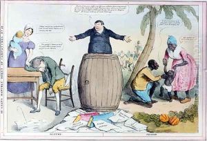 McCleans Monthly Sheet of Caricatures, Number 32, published c.1830 by Robert Seymour