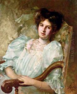Portrait Of Rosie Snowman by Isaac Snowman