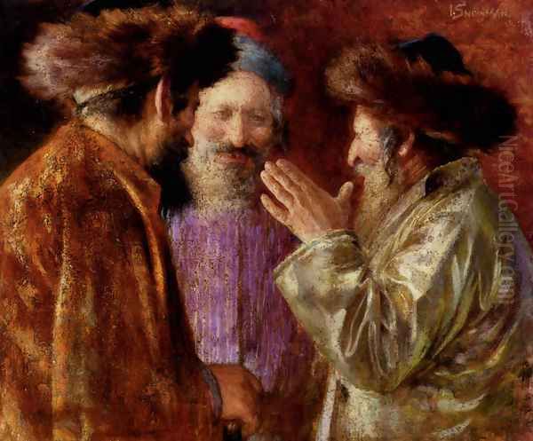 Three Rabbis Of Jerusalem - view 1
