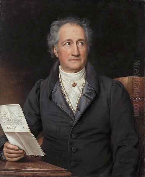 Johann Wolfgang von Goethe 1828 - view 1