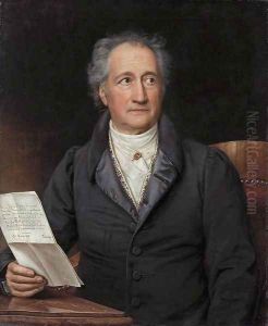 Johann Wolfgang von Goethe 1828 by Joseph Karl Stieler