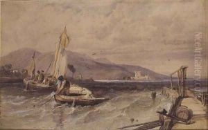 Castle Douglas, Loch Leven by George Clarkson Stanfield