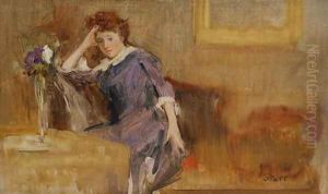 Sketch in the Manner of Whistler, 1880s by Sidney Starr