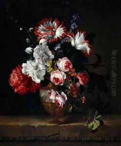 Vase of flowers by Gerard Van Spaendonck