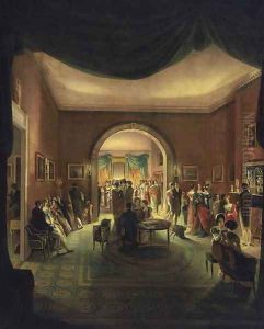 The Tea Party, c.1824 by Henry Sargent