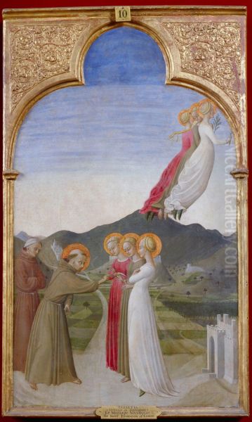 Marriage of St Francis to Lady Poverty 1437-44 - view 1